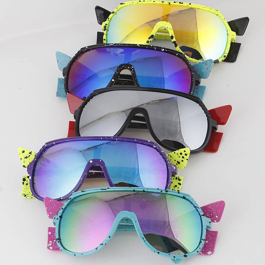 Multicolor Bulky Sunglasses