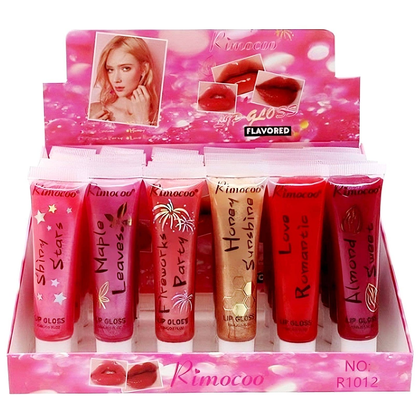 Tinted Flavored Red Shade Lip Gloss