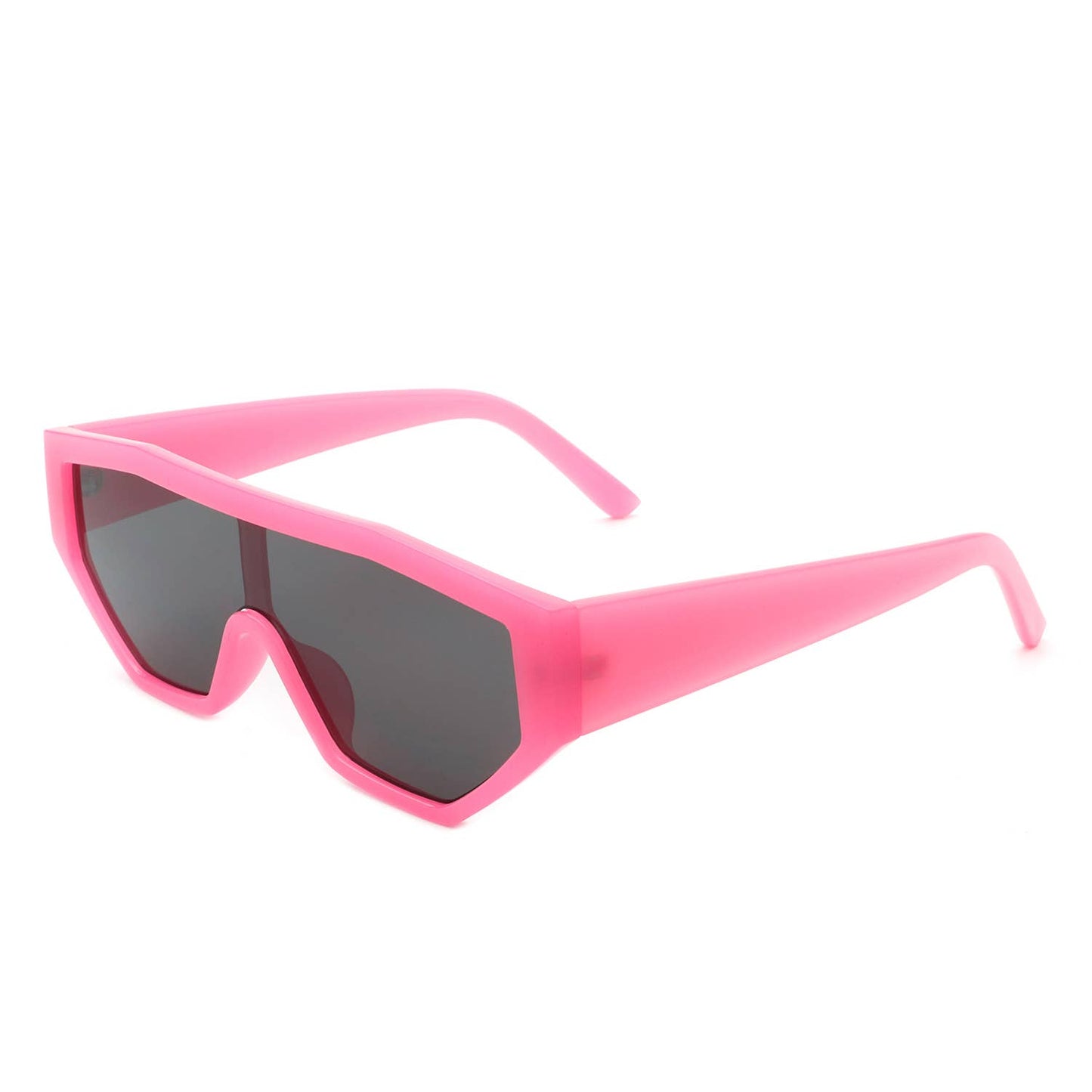 Geometric Square Oversize Futuristic Fashion Sunglasses