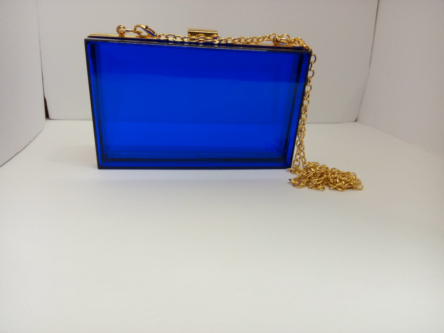 Acrylic square clutch