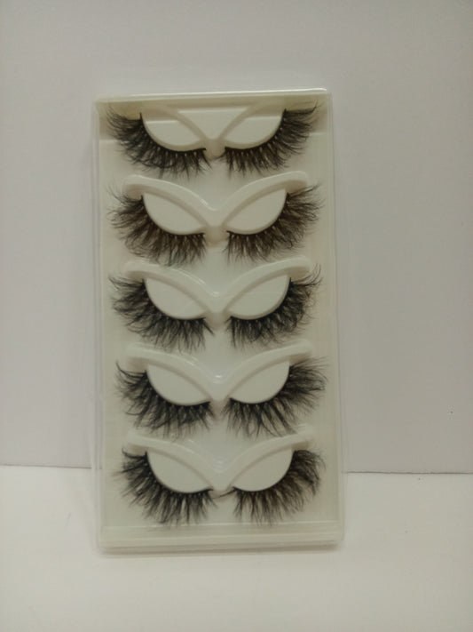 5 pair strip lashes