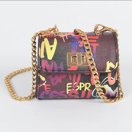 Mini graffiti bag