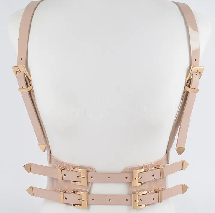 Multi buckle harness belt