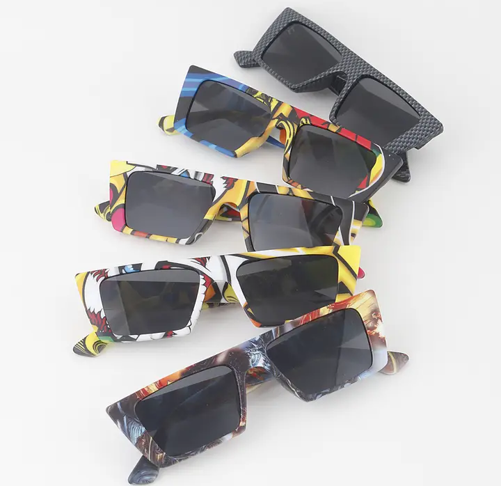 Graffiti art block sunglasses