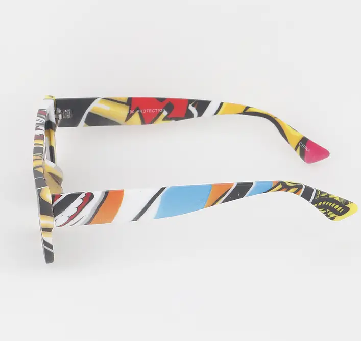 Graffiti art block sunglasses