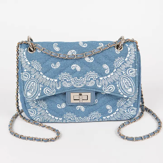 Denim crossbody