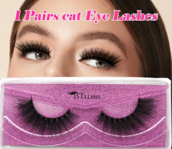 Single pair false strip lash