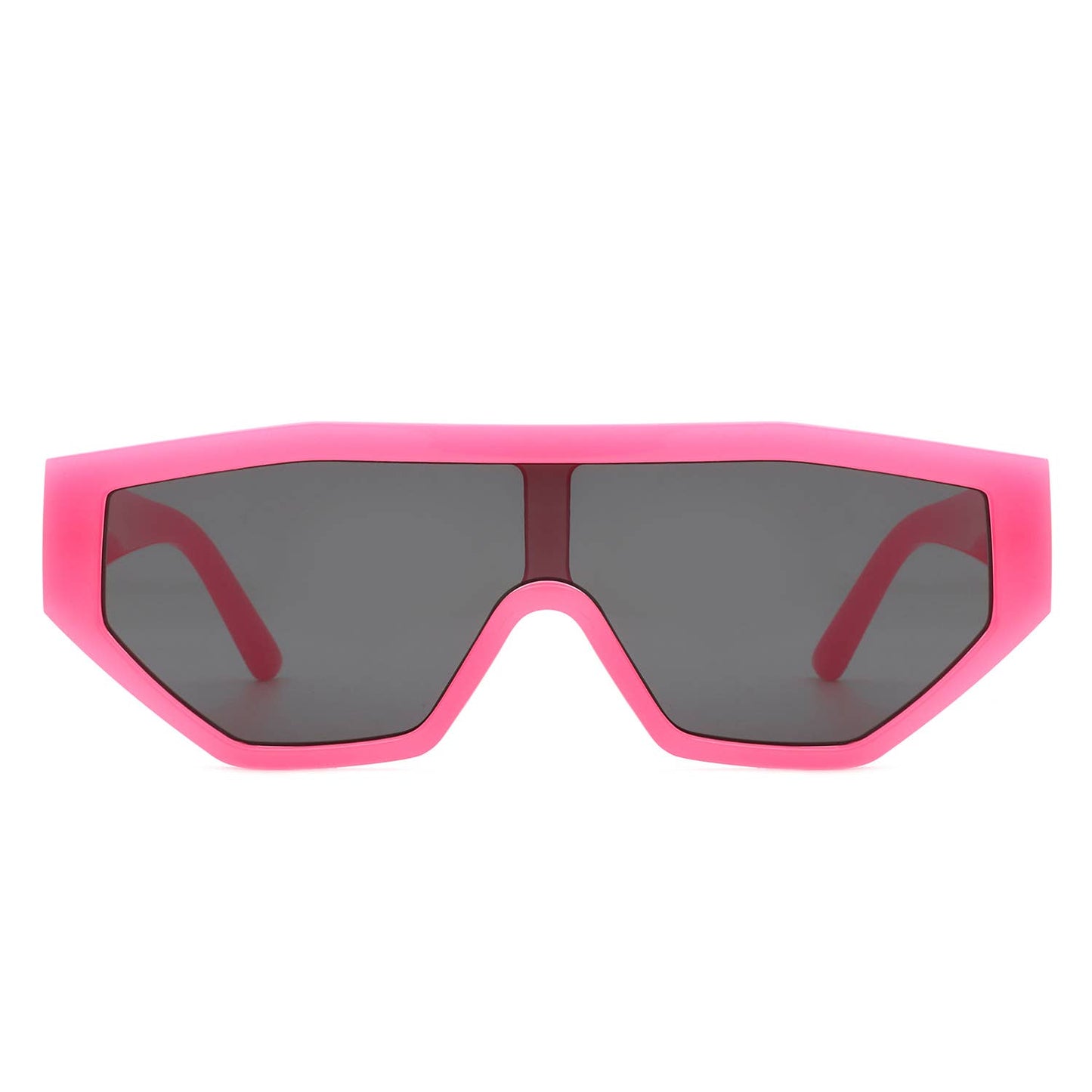 Geometric Square Oversize Futuristic Fashion Sunglasses